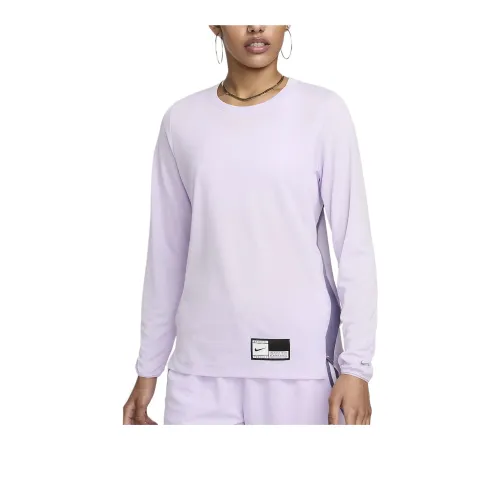 Nike Women's Dri FIT Long Sleeve Warm Up Basketball Top