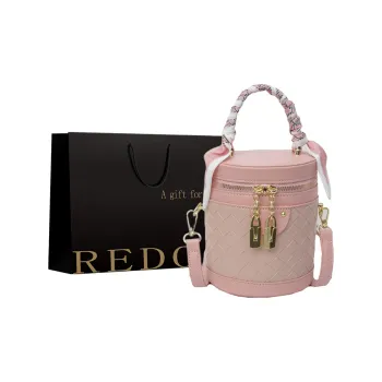REDOO PU One Shoulder Handbags Regular Women's White/Black/Blue/Pink