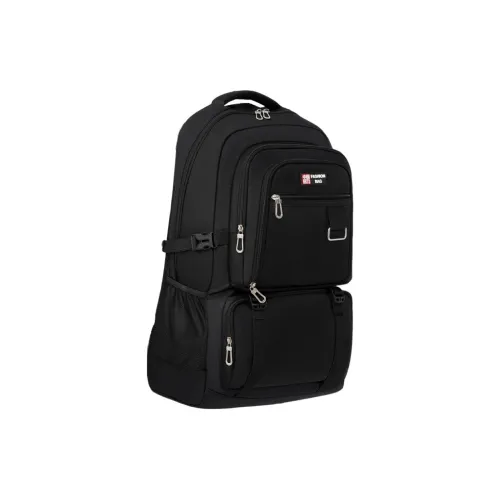 Warrior Polyester Backpack Men's Black