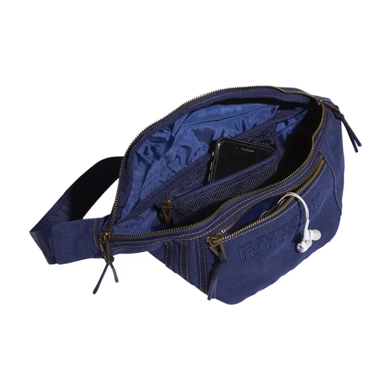 Adidas Originals IVY PARK Collaboration Cotton Shoulder Bag, Crossbody Bag, Fanny Pack Regular Unisex Dark Blue-1