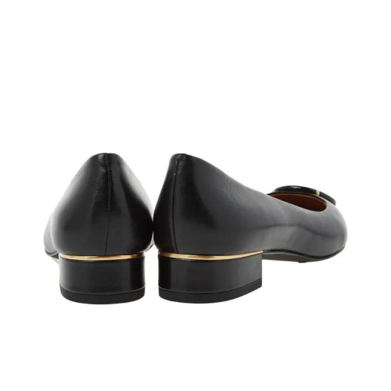 TORY BURCH Multi Logo Block Heel High Heels Women's-4