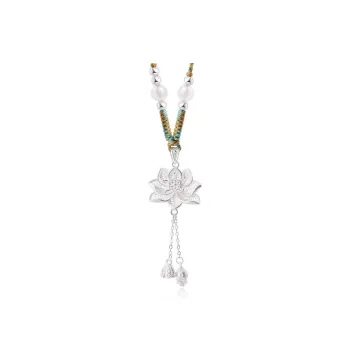 JINJI 999 Fine Silver Necklaces Women's