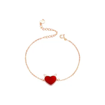 CHINA GOLD Agate Bracelets Women's
