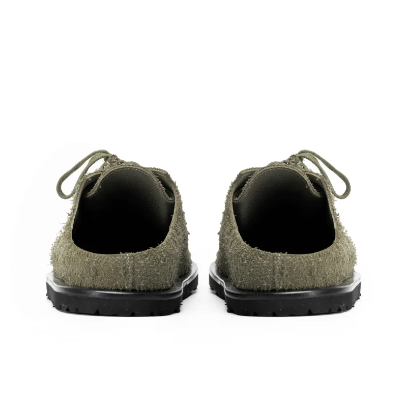 TC Abrasion-Resistant Wrap-toe Slippers Unisex Army Green-3
