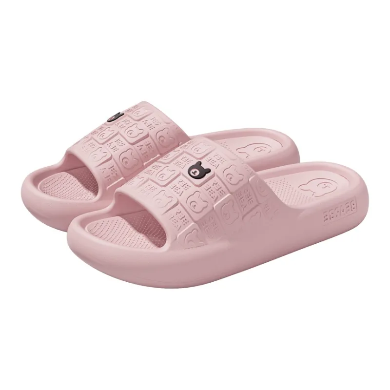 Foot Recreation Summer Indoor Bathing Slip Resistant Squashy And Bouncy Feeling Platform Home Slippers-8