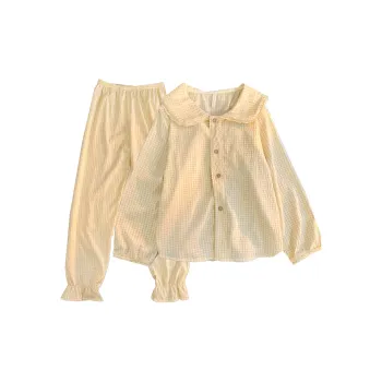 YUZHAOLIN Pajama Set Women's Apricot