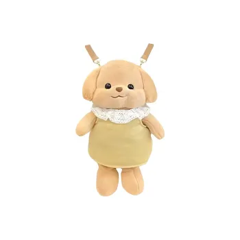 PAIBLOKS Fleece Backpack Regular Unisex Khaki