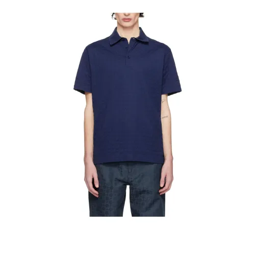 Givenchy 4G-Jacquard Short-Sleeved Polo Shirt