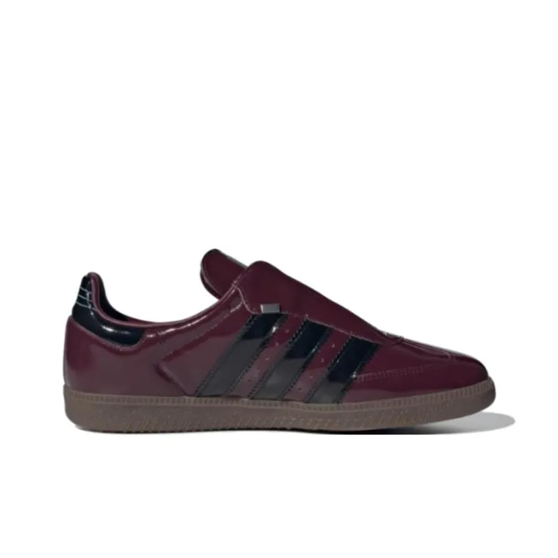 Adidas Samba Og 'Maroon Black Patent' Women's-1