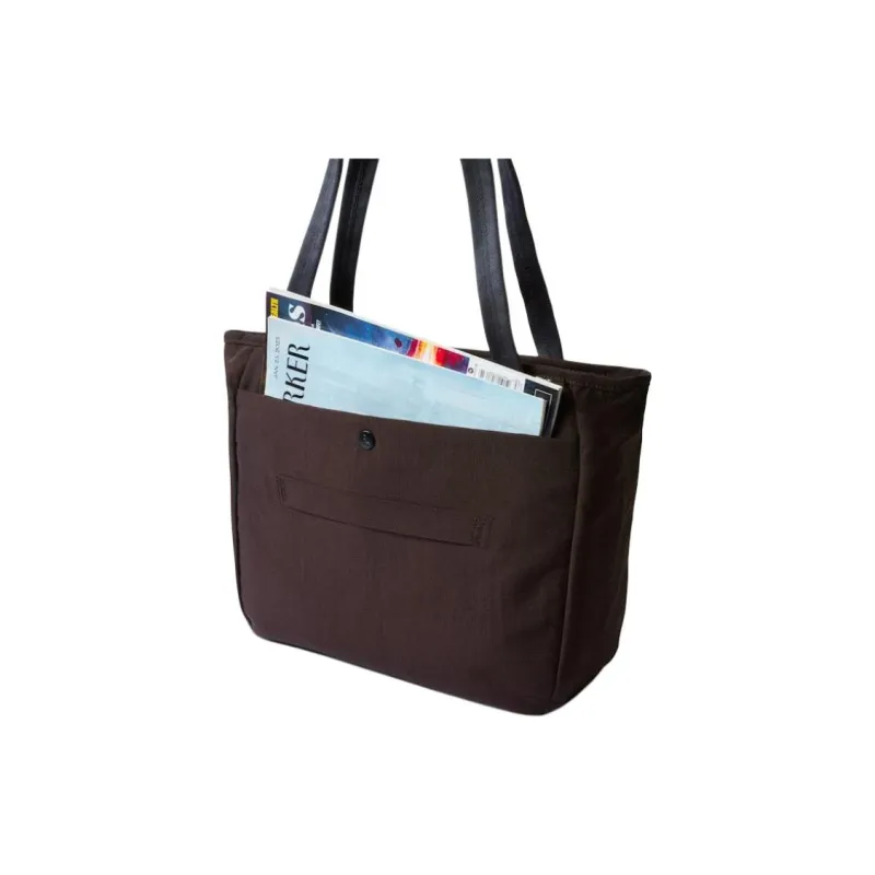 BELLROY Nylon Tote Bag, Shopping Bag, Handbag, Shoulder Bag Medium Size Unisex Merlot Brown-2