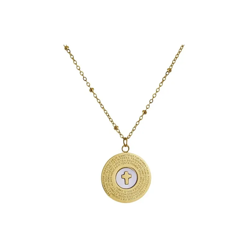 ANARTXY Surgical Steel Necklaces Women's Gold/Silver-0