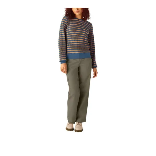 Dickies Knitwear Women's Blue-Orange Stripes