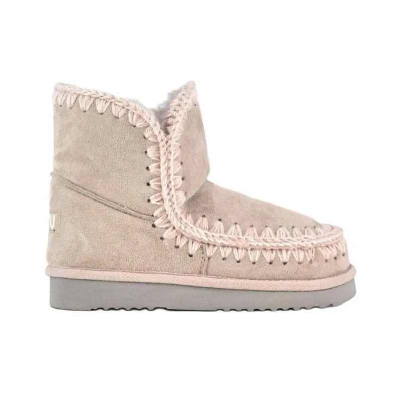 MOU Eskimo 18 Short Snow Boots Women's Taupe-1