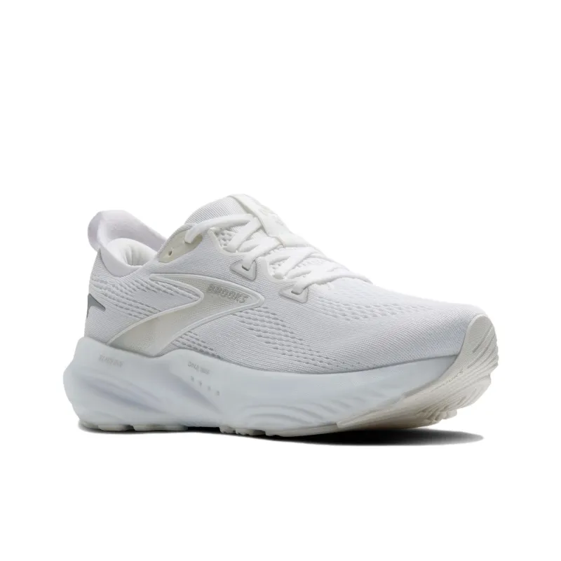 Brooks Glycerin 22 White White Grey Women's-2