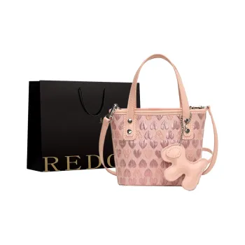 REDOO PU Shoulder Bag Women's Silver/Pink