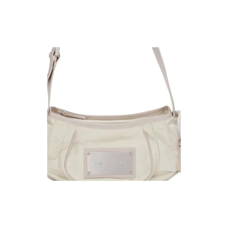 MATIN KIM Nylon Handbag, Shoulder Bag Regular Unisex Light Beige-2