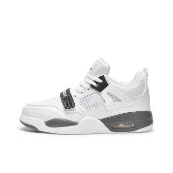 CHERRY&KALIKA Skateboard Shoes Unisex Low Top White Gray