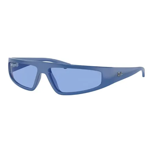 RayBan Propionate Salt Irregular Shape Sunglasses Unisex Blue
