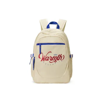 QRST Polyester Backpack Regular Unisex Apricot