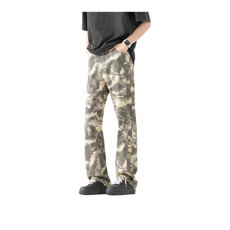 WELTER EXPERIMENT Jeans Unisex Desert Camouflage-0
