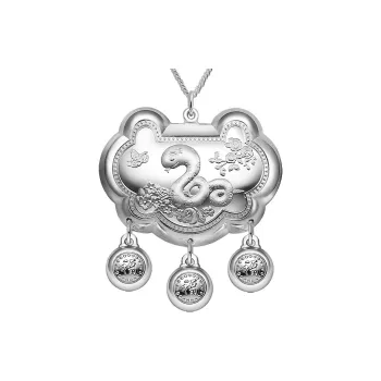 YINDIEFANG S999 Silver Necklaces Kids'