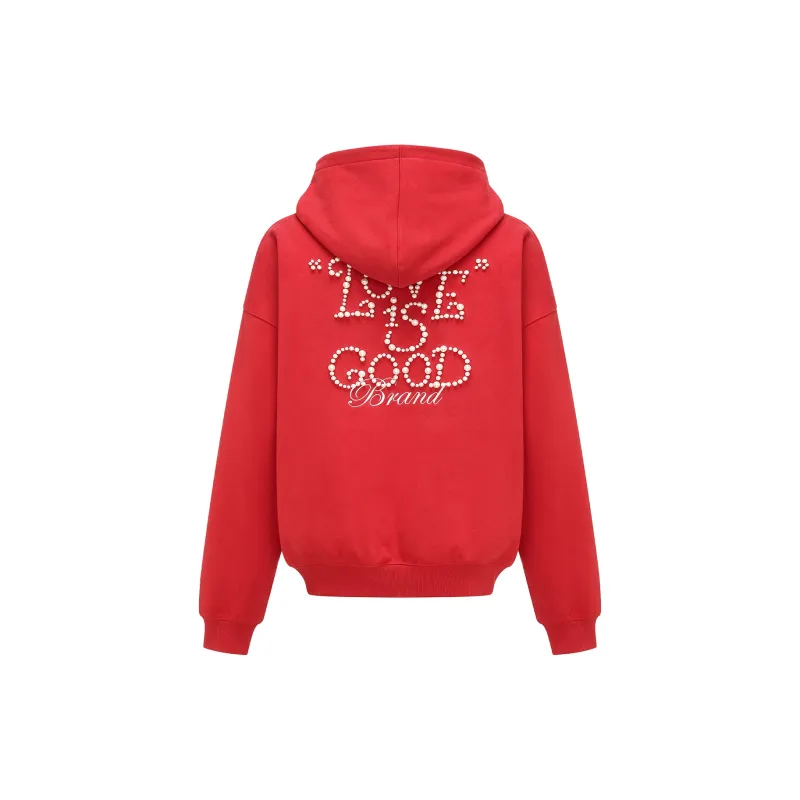 GOODBRAND Sweatshirt Unisex Red-1
