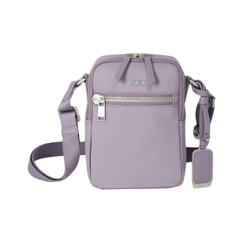 TUMI Nylon Shoulder Bag Crossbody Bag Women's Lavender-0