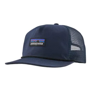Patagonia Recycled Fishnet Organic Cotton Baseball Caps Unisex Blue