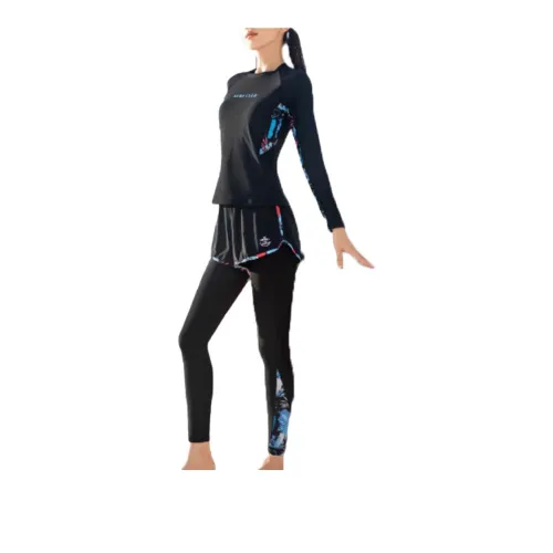 361° Split Swimsuit Women's Black
