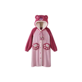JINGYUN x Disney Pajama Robe Women's Shopping Bag Rose Red
