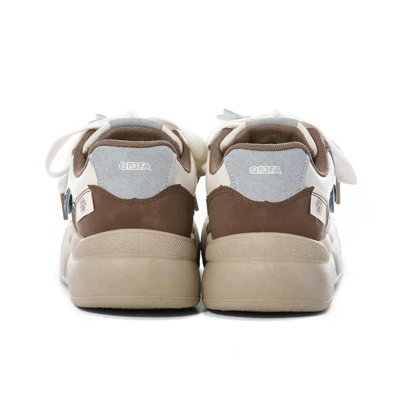 Lovely You Lightweight Anti Slip And Wear Resistant Low Top Skateboard Shoes Women's-16