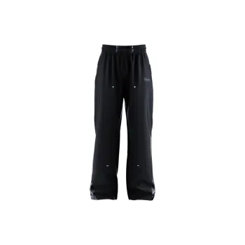Monster Guardians Knitted Sports Pants Men's Gothic Black