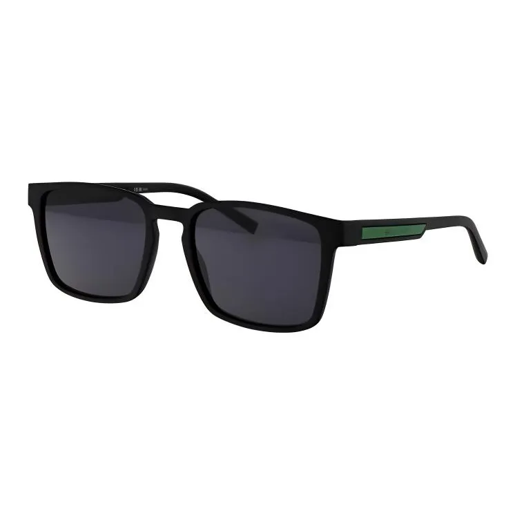 Tommy Hilfiger Plastic Rectangular Sunglasses Men's Black-0