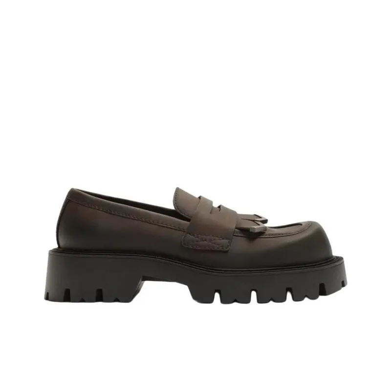 ZARA Loafers Men Brown-1