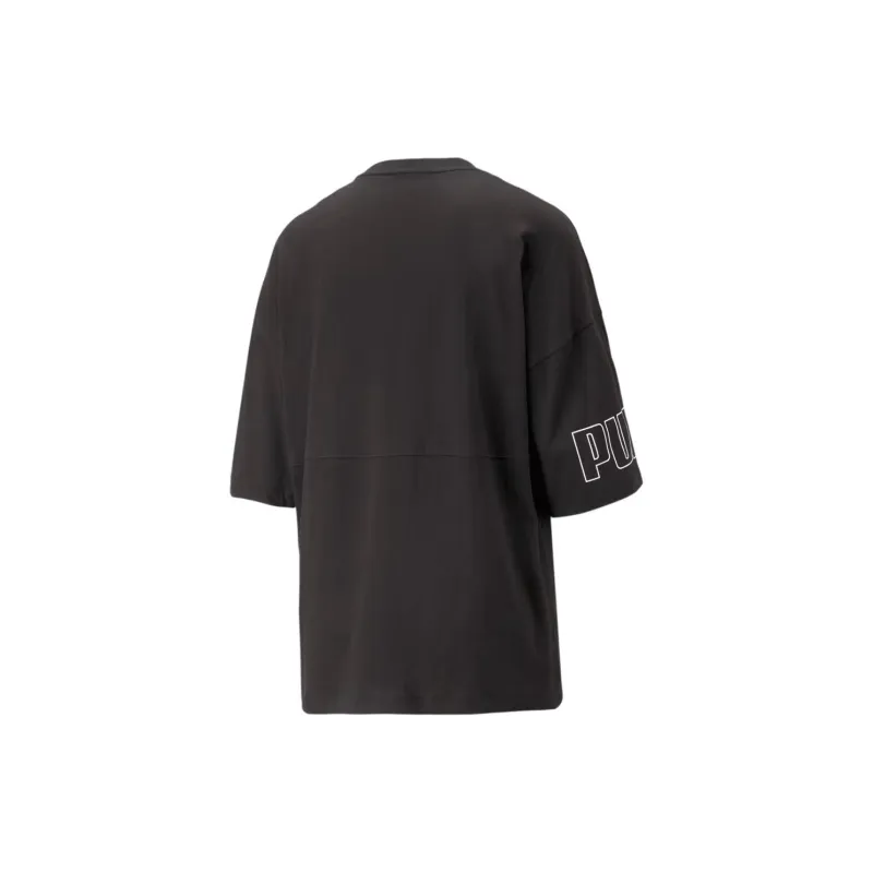 PUMA T Shirts Women's Black-1