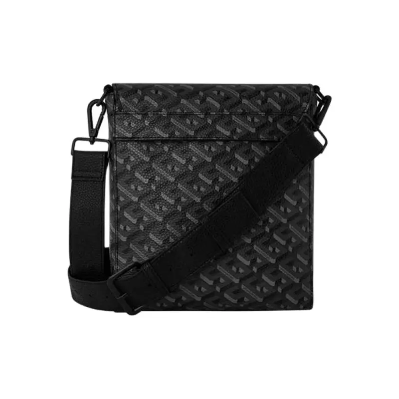 SPRAYGROUND PVC Shoulder Bag, Crossbody Bag Unisex Black-2