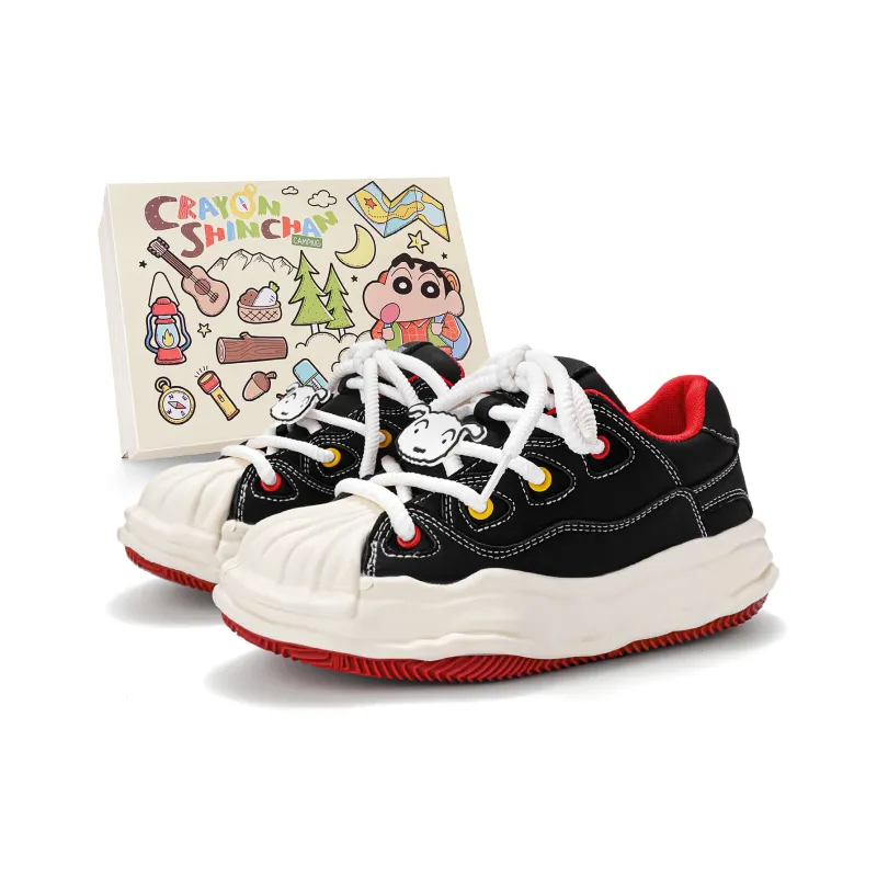 Crayon Shinchan Shell Head Collection Lightweight Wear-Resistant And Slip-Resistant Low-Top Casual Shoes Unisex-12