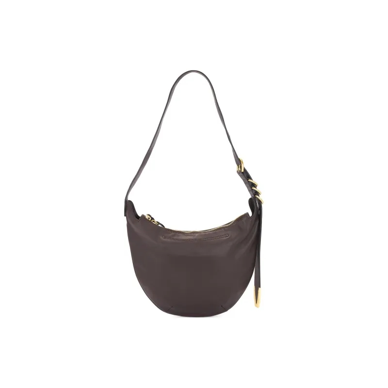 RAG&BONE Leather Shoulder Bag Unisex Coffee-3