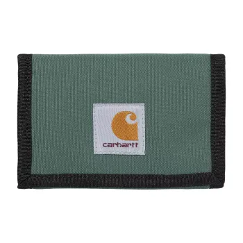 Carhartt WIP Polyester Wallet Unisex Silver Pine Green