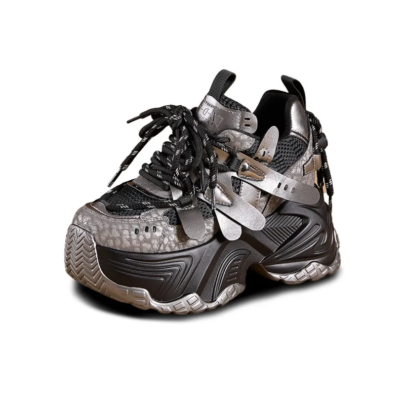 Egger Bird Low Top Chunky Sneakers Women's-8