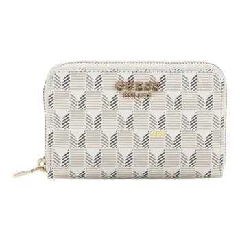 GUESS Polyurethane Wallet Women's Cream