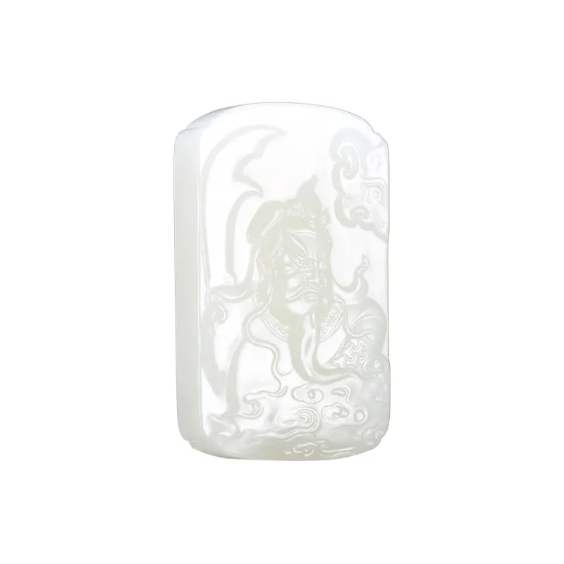 Jade Said Pendants White Jade Unisex-0