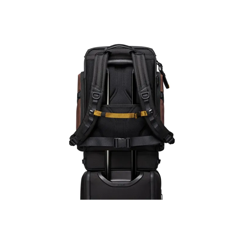 TUMI Fabric Backpack Men's Black Agate-2
