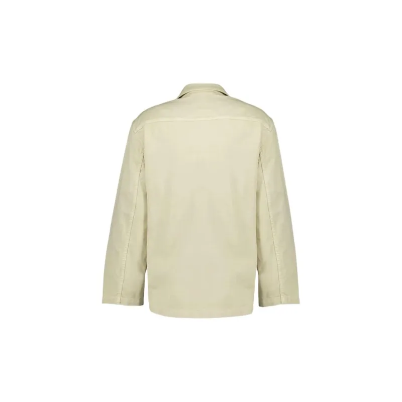 Lemaire Workwear Blazer 'Denim Snow Oat'-1