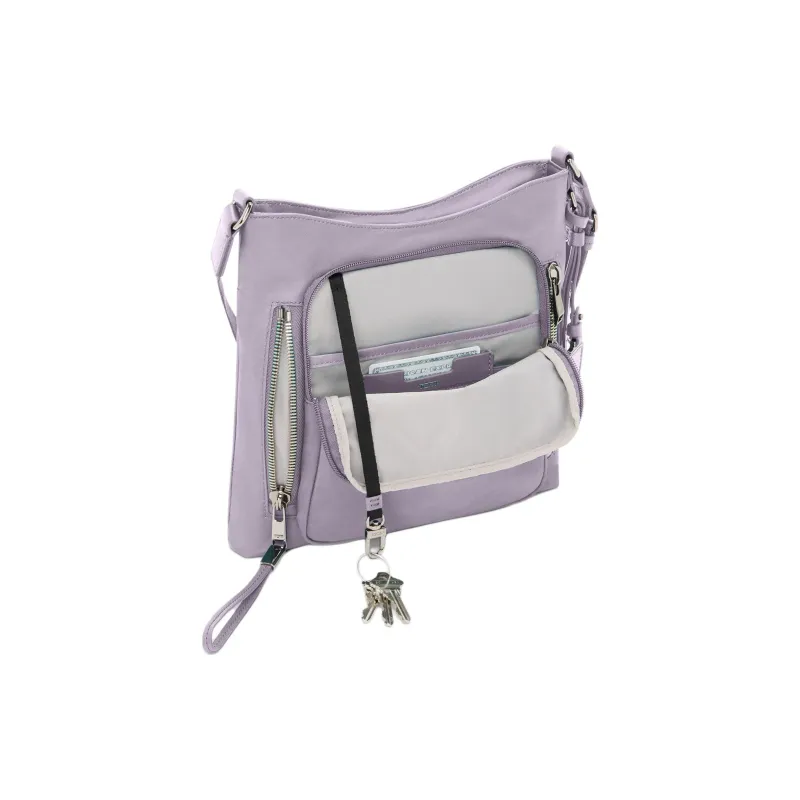 TUMI Nylon Shoulder Bag Crossbody Bag Women's Lavender-2