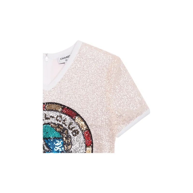 CHANEL SS23 T-Shirt Women's White-3