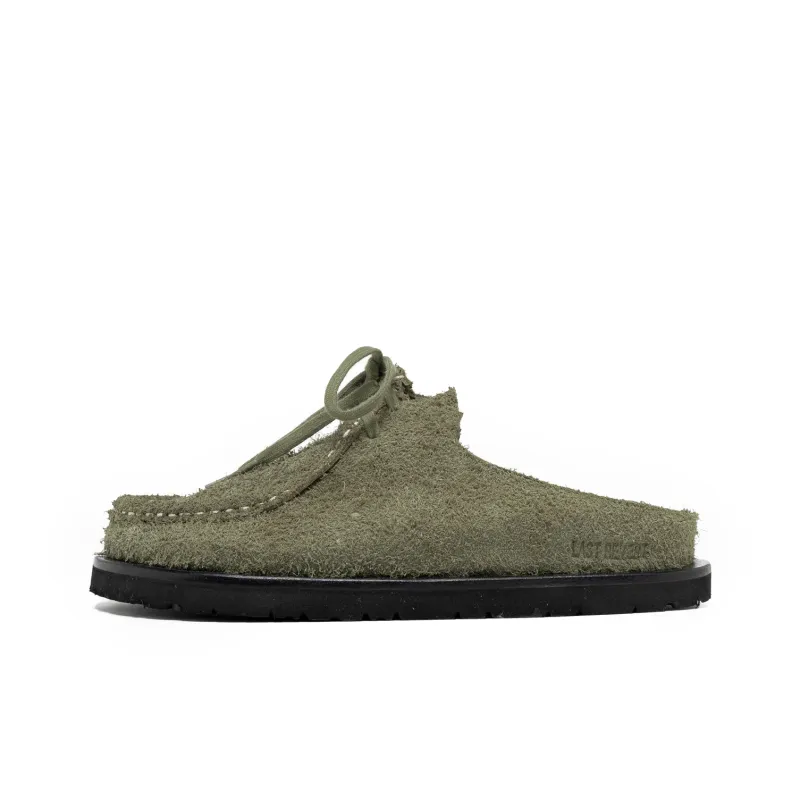 TC Abrasion-Resistant Wrap-toe Slippers Unisex Army Green-0