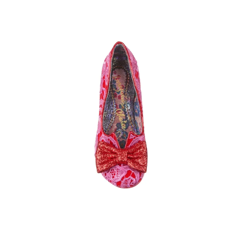 IRREGULAR CHOICE Dazzle Razzle High Heels Women's Red-2