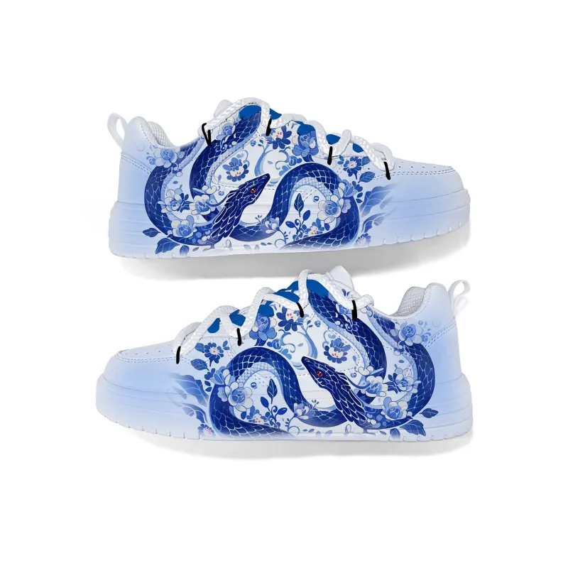 Cold Cicadas Yesterday Durable Lightweight And Breathable Low-Top Skateboard Shoes Unisex-2