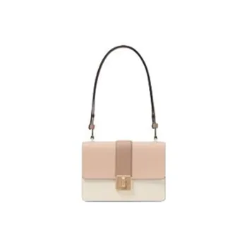 Kate Spade Cow Split Leather Shoulder Bag Small Size Women's Hazelnut Berry